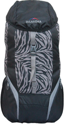 

Inlander 1011-1 Hiking Trekking Daypack Backpack Rucksack - 35 L(Grey, Black), Black;grey