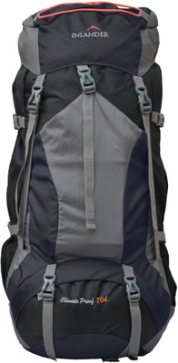 

Inlander 1007-1 Hiking Trekking Travel Backpack Rucksack - 70 L(Black, Black)