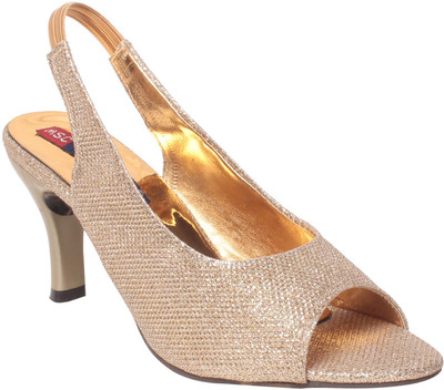 

MSC Women Gold Heels