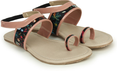 

Shezone Women Peach Flats