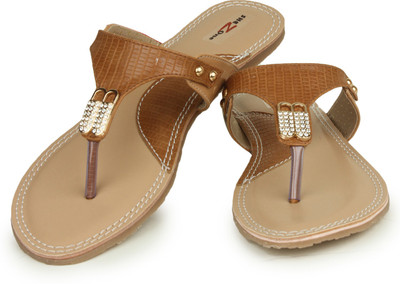 Shezone Women Tan Flats