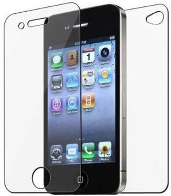 SRT Front and Back Tempered Glass for Apple iPhone 4s(Pack of 1)