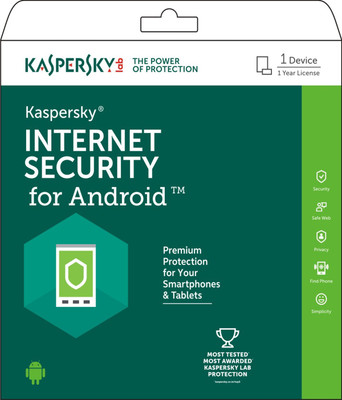 KASPERSKY Internet Security 1 User 1 Year(CD/DVD)