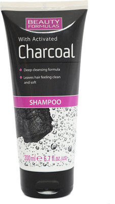 

Beauty Formulas With Activated Charcoal Shampoo 200ml(200 ml)
