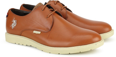 

U.S. Polo Assn Carter Corporate Casuals For Men(Brown, Light brown