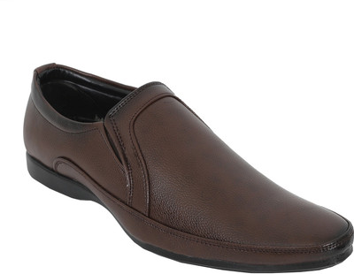 

H2H Fashions Slip On For Men(Brown