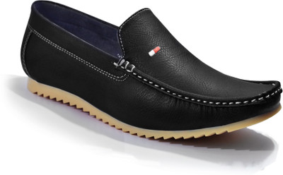 

Feetway Light Weight Loafers For Men Stylish Slip On Durable And Stylish Loafer Shoes For Men Loafers For Men(Black