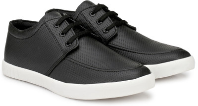 

Andrew Scott Black Synthetic Leather Casuals For Men(Black