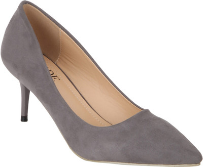 

Mode By Red Tape Stiletto Party Wear For Women(Grey