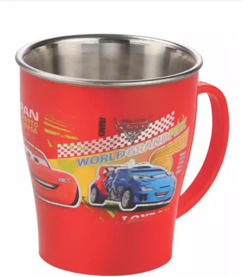 

SOFTLINE DISNEY MUGS WITH LID(INNER STEEL)-2PCS(MULTI COLOR)(Yellow, Blue, Red, Pink)