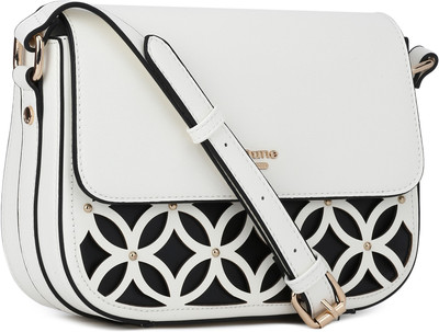

Dune London Women Casual Black Genuine Leather Sling Bag