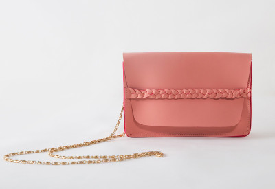 

Thou Art Women Evening/Party Pink Leatherette Sling Bag