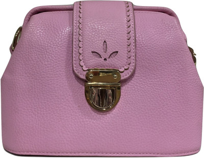 

Stilvoll Women Casual Pink PU Sling Bag