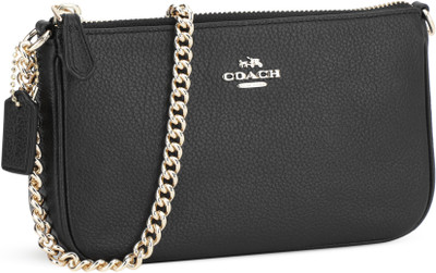 

Coach Women Evening/Party Black Genuine Leather Sling Bag