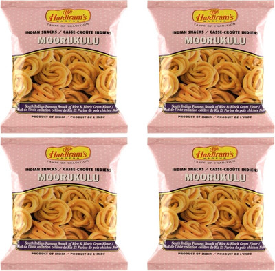 

Haldiram's Moorukulu (Pack of 4)(600 g, Pack of 4)