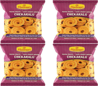 

Haldiram's Chekaralu (Pack of 4)(600 g, Pack of 4)