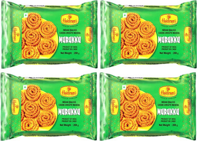 

Haldiram's Murukku (Pack of 4)(800 g, Pack of 4)