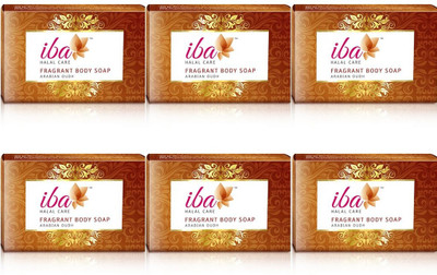 

iba hahal care Arabian Oudh Fragrant Body Soap (Pack of 6)(450 g, Pack of 6)