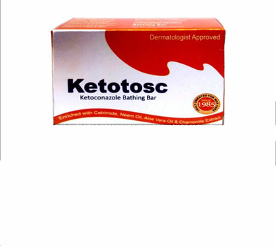 

Ketotosc Antifungal And Antibacterial Bathing Bar Soap 75 Grams Pack Of 1(75 g)