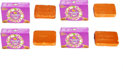 

RS Red Sandal Soap(400 g, Pack of 4)