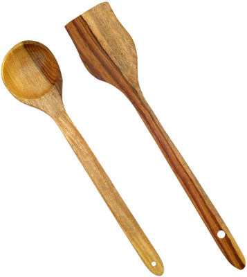 

SG Shahi Disposable Wooden Cooking Spoon Set(Pack of 2)