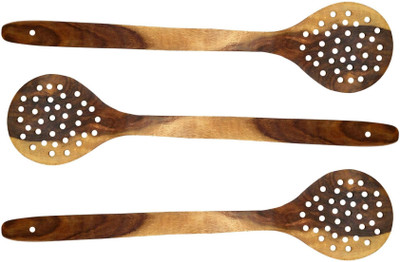 SG Royal's Wooden Table Spoon Set(Pack of 3)