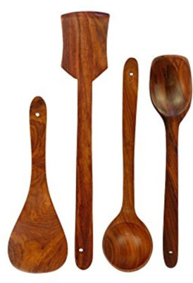 

SG Royal's Wooden Table Spoon Set(Pack of 4)