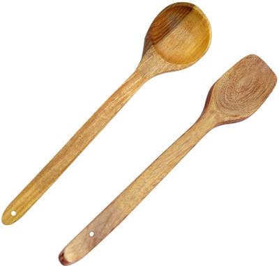 

SG Shahi Disposable Wooden Cooking Spoon Set(Pack of 2)