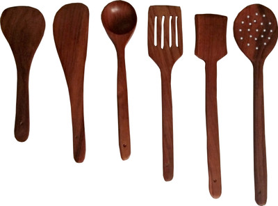 

SG Royal's Wooden Table Spoon Set(Pack of 6)