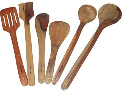

SG Art O Kitchen Wooden Wooden Spoon Set(Pack of 6)