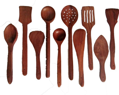

SG Wooden Wooden Spoon Set(Pack of 10)