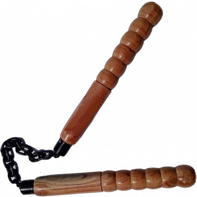 

diablo Nanchaku Gymnastic Stick - 3.93 inch(Brown)
