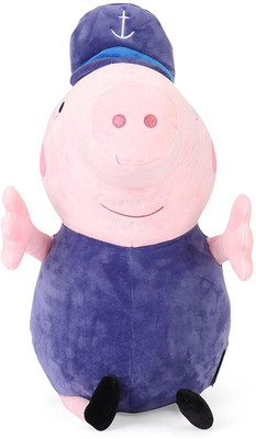 

Peppa Grandpa Pig Plush - 30 cm(Multicolor)