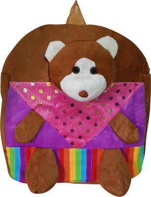 

Global Choice Teddy Soft Toy bag for Kids - 14 inch(Brown)