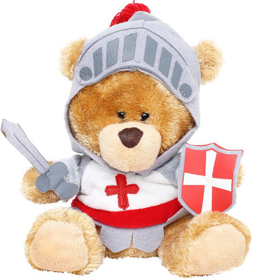 

Keel Pipp the Bear Knight Soft Toy - 12 cm(Multicolor)
