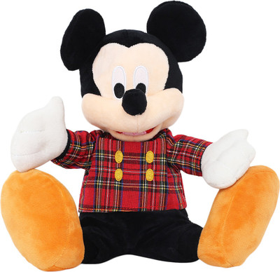 

Disney Mickey Coat Plush Toy - 37 cm(Multicolor)