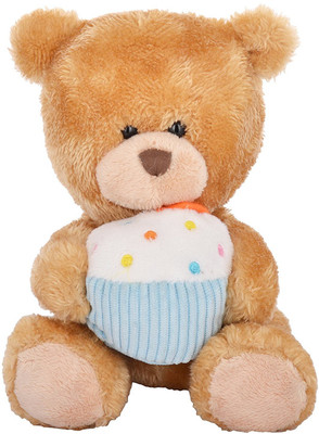 

Keel Pipp Bear Soft Toy - 17 cm(Multicolor)