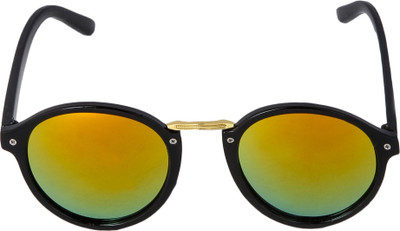 

Mango People Wayfarer Sunglasses(Golden