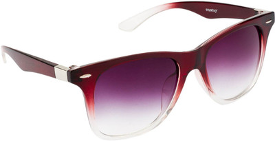 

Mango People Wayfarer Sunglasses(Violet
