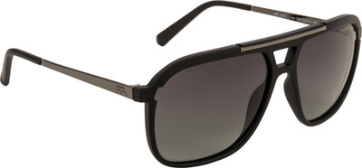 Farenheit Rectangular Sunglasses(Grey)