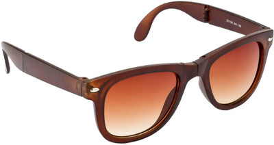 

Mango People Wayfarer Sunglasses(Brown