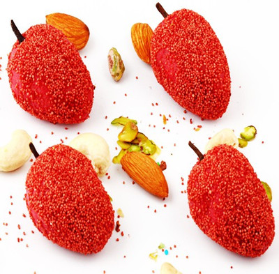 

Ghasitaram Gifts Sweets Kaju Litchi(800 g, Box)
