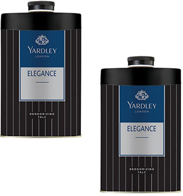 

Yardley Elegance (Pack of 2) Deodorizing Talc(100 g)