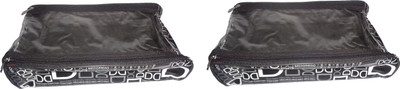 

Afrose Pack of 2 Shoe Pouch Shoe Cover Shoe Kit(Black)