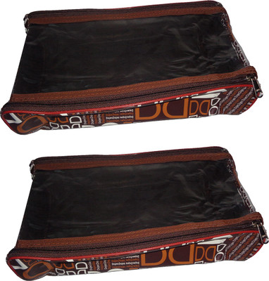

sarohi Pack of 2 Shoe Pouch Shoe Cover Shoe Kit(Brown)