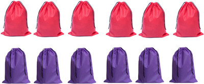 

Demoda Shoe Pouch(Purple, Red)