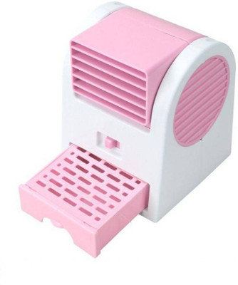 

CRETO latest mini high speed portable water cooler pe11 USB Fan(Pink)