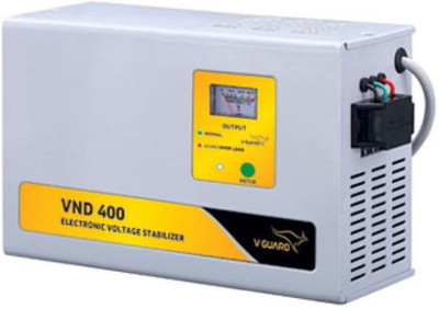 

V-Guard VND 400 For AC upto 1.5 Ton (150V- 290V) Voltage Stabilizer(Grey)