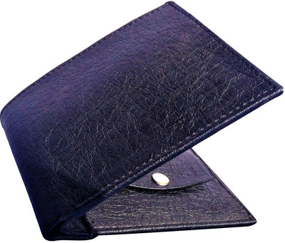 

FRIENDS & COMPANY Men Brown Genuine Leather Wallet(8 Card Slots), Black