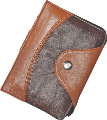 

Hornwood Men Multicolor Artificial Leather Card Holder(10 Card Slots), Multicolor02